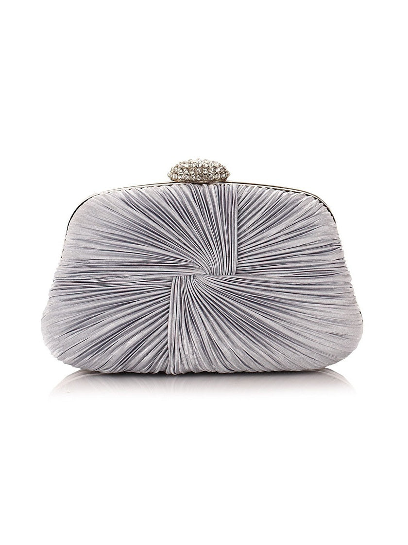 Polyester Wedding Party Chain Clutch Bags - Image 7