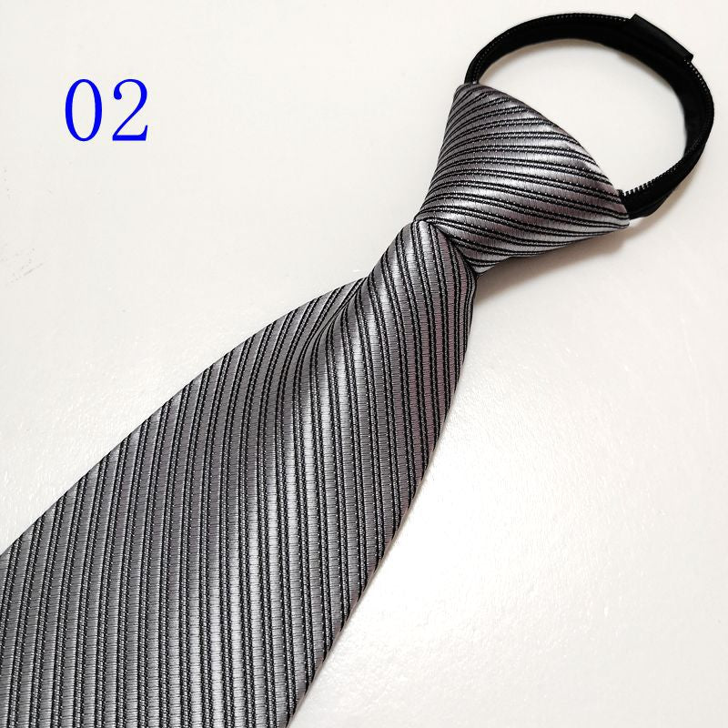 Men's Business Formal Evening Tie stripe - 이미지 2