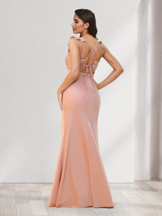 Trumpet/Mermaid Sweetheart Floor-Length Ruched Bridesmaid Dresses