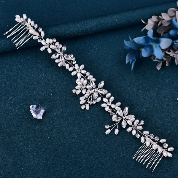 Charming/Exquisite/Pretty/Stylish Combs With Crystal/Pearl - Image 2