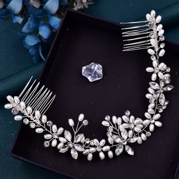 Charming/Exquisite/Pretty/Stylish Combs With Crystal/Pearl - Image 5