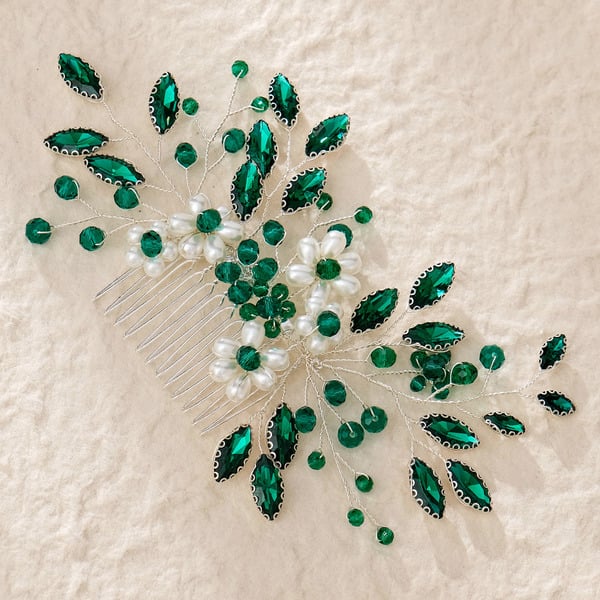 Headpiece Charming/Pretty/Unique Combs & Barrettes With Crysta - 画像 (4)