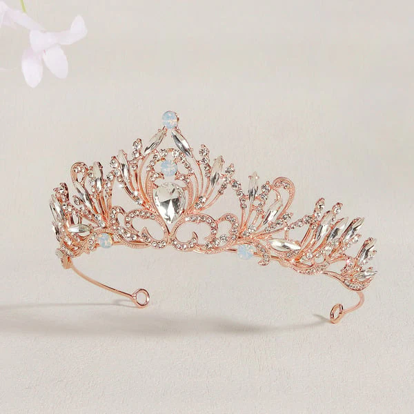 Crowns & Tiaras Charming/Pretty/Unique Headpiece With Rhinestone - 이미지 7