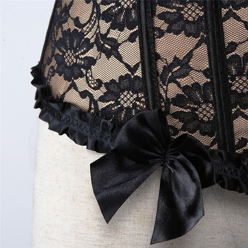 Women‘s Sexy Push Up Lace Overbust Corsets for Wedding Party Birthday - Image 11