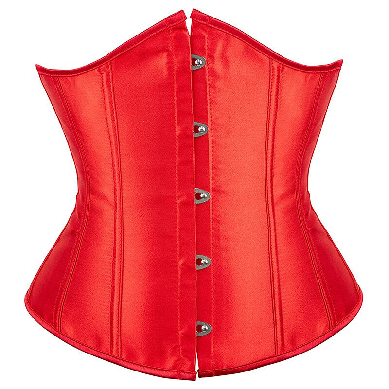 Women‘s Underbust  Satin Corsets for Wedding Party Birthday - Image 11