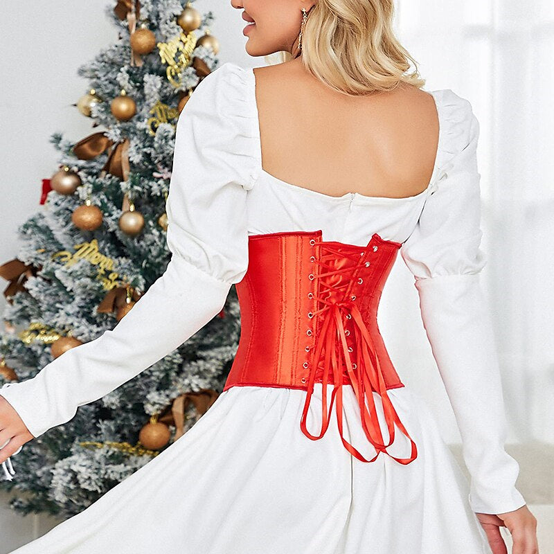 Women‘s Underbust  Satin Corsets for Wedding Party Birthday - Image 9
