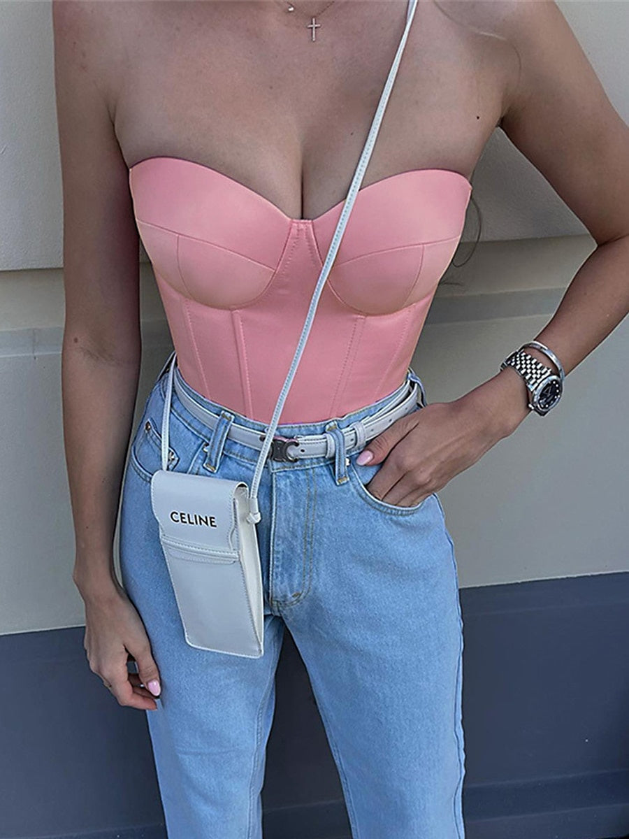 Women‘s Tummy Control  Sleeveless Corsets Tops for Wedding Party Birthday - Image 3