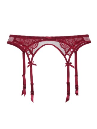 Sexy Lace Mesh Breathable Garter Stockings Polyester Panty