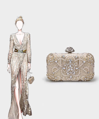 Women's Clutches & Evening Bags with Rhinestone