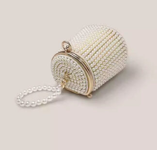 Women's Clutches & Evening Bags with Imitation Pearl Party Bags