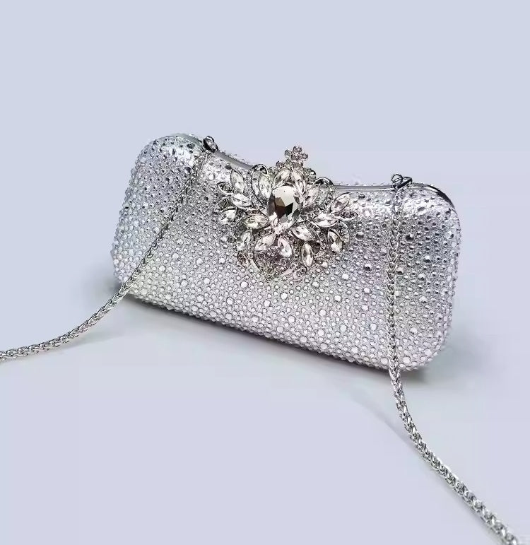 Women's Clutches & Evening Bags with Rhinestone Beading Sparkling - Image 2