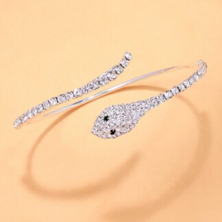 Sparkling Trend Snake Rhinestone Animal Bracelet