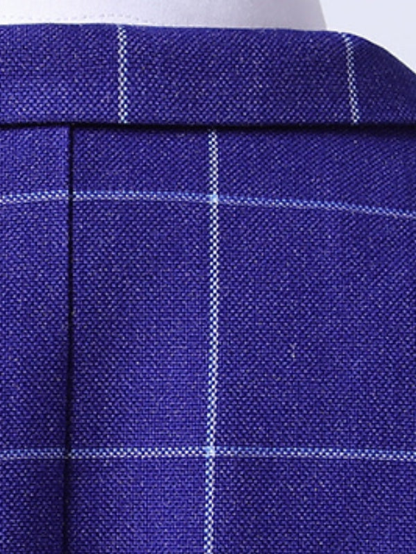 Boys Blazer Vest Pants Party Set Formal Long Sleeves 3-13 Years 3 Pieces Boy's Wedding Suit Sets - Image 12