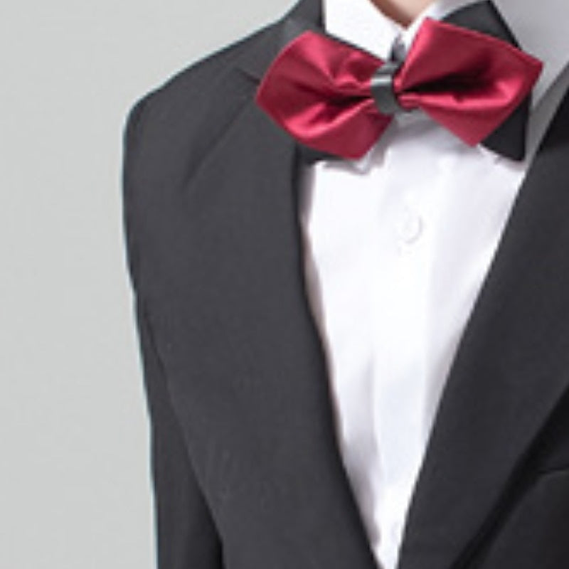 Boys Suit & Blazer Clothing Set 5 Pieces Long Sleeve Boy's Wedding Suit Sets - Image 5