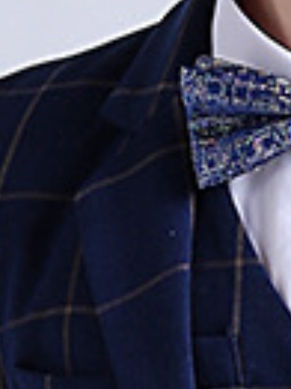 Boys Suit & Blazer Clothing Set 3 Pieces Long Sleeve  Wedding Suit Sets - Image 5