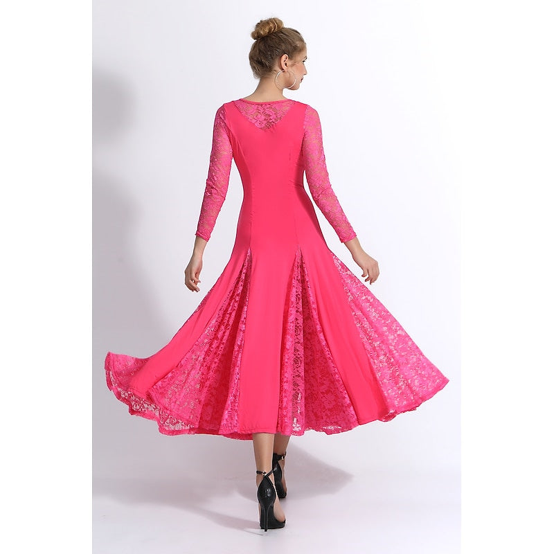 Women's Dance Long Sleeve Dress Training Performance Daily Wear - Image 7