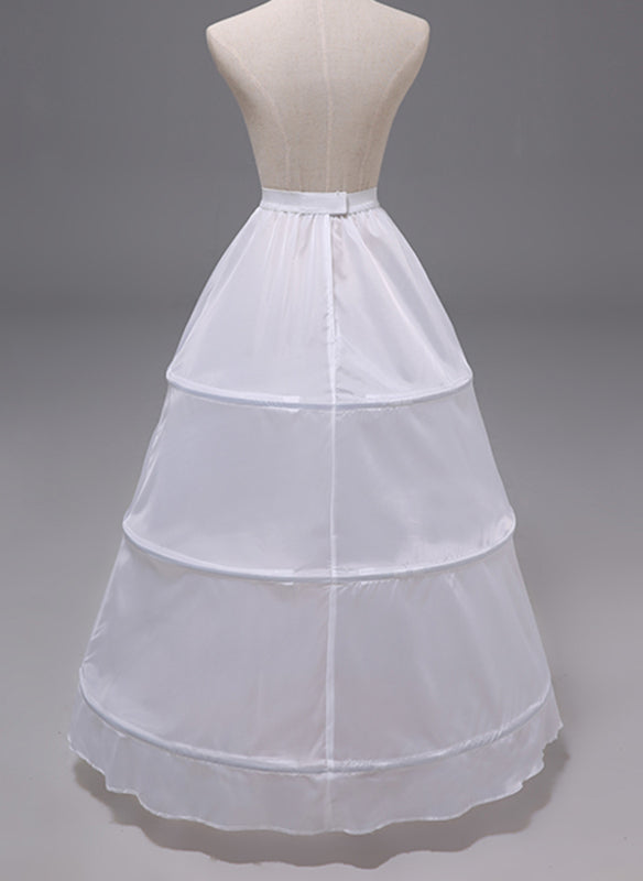A-Line Slip Polyester 1 Tiers Petticoats - 画像 (2)