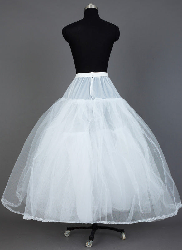Ball Gown Slip Taffeta/Tulle Netting 3 Tiers Petticoats - Image 3