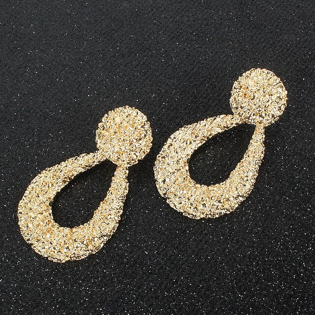 Women's Pearl Hoop Earrings Classic Vintage Classic Earrings - Image 2