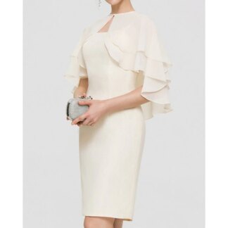 Women‘s Wrap Elegant Sun Protection Sleeveless Chiffon With Pure Color