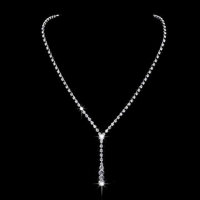 Elegant Classic Simple Style Drop Jewelry Set For Wedding - Image 3